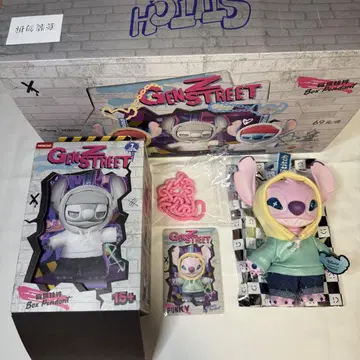 GENZ STREET 스티치 피규어 (봉제 인형) MINISO