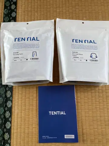 TENTIAL BAKUNE 팬츠 & 슬리브 세트 XL 사이즈 블랙
