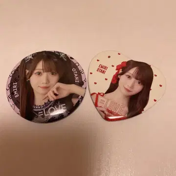 오타니 에미리 캔뱃지