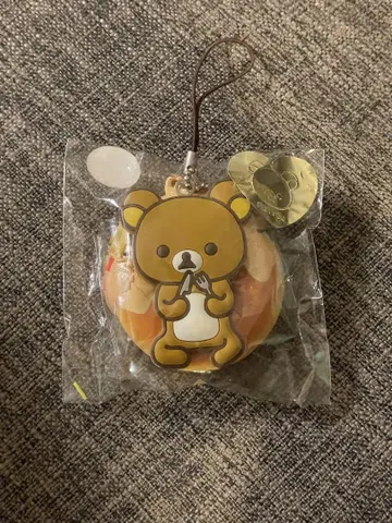 리락쿠마 도넛 마스코트 스퀴즈 도넛 부드러운 마스코트
