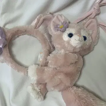 디즈니 리나벨 머리띠 숄더 백 봉제 인형