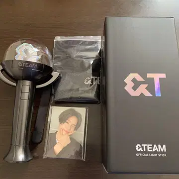 &TEAM 공식 응원봉 포토 카드 포함