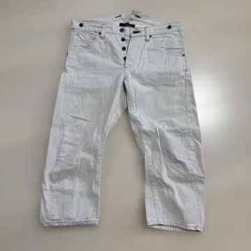 johnbull 화이트 데님 팬츠