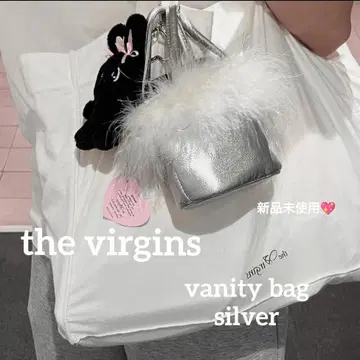 the virgins 베니티백 vanity bag silver