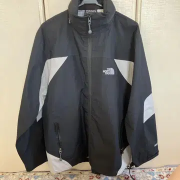 THE NORTH FACE 나일론 자켓 블랙/화이트