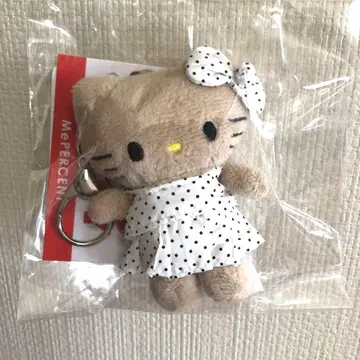 로리즈팜 Me% 토이 키링 산리오 도트 화이트