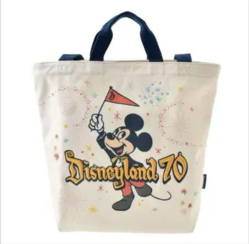 DLR 70주년 미키 자수 토트백 미키 토트백
