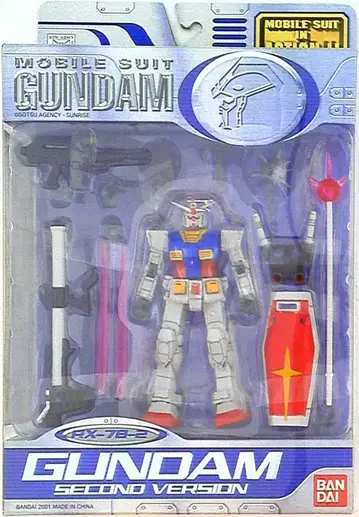 반다이 MS in ACTION!! RX-78-2 건담 세컨드 버전