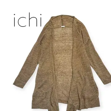 ichi 린넨 가디건 린넨 100%