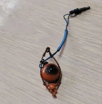 카이요도 요괴 네츠케 눈알 아저씨 브라운 캐릭터 키링