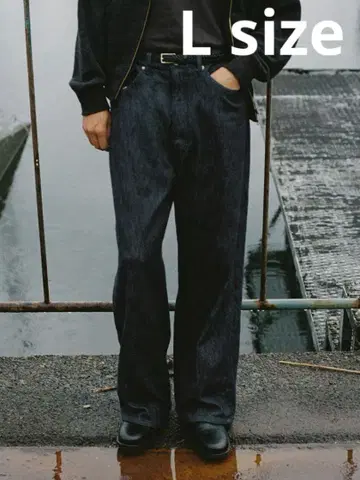 LIDNM COLORFAST XX SLUB DENIM / L 사이즈