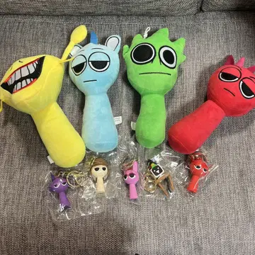 스플런키 봉제 인형 키링