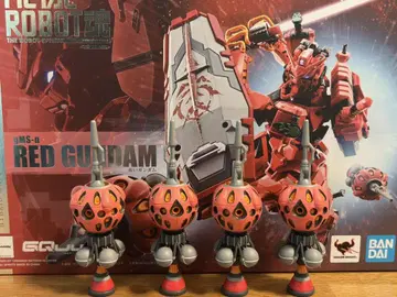 메탈 로봇혼 METAL ROBOT 빨간색 건담 비트 4개 세트
