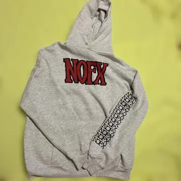 당시의 90년대 NOFX 후드티 빈티지 빈티지 티셔츠