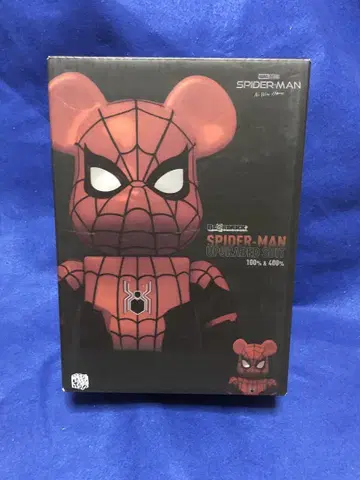 MARVEL 스파이더맨 베어브릭 400% 100%