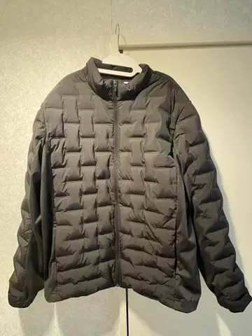 LeCaf 퀼팅 자켓 블랙