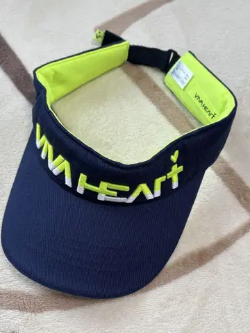 VIVA HEART 여성용 베이직 바이저 NAVY