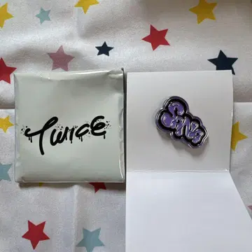 TWICE 팝업 사나 핀 배지