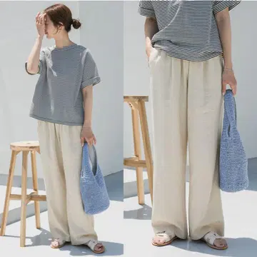 이번 시즌 새상품 어반 리서치 DOORS 린넨 레이온 이지 팬츠 *내추럴
