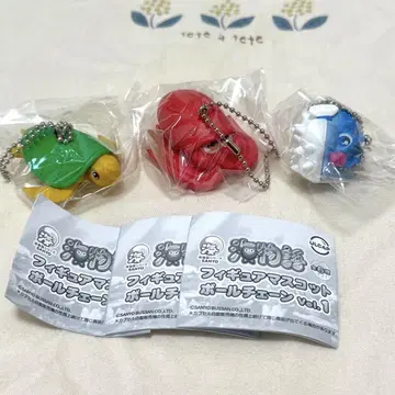 3개 세트 BAR 우미모노가타리 가챠가챠 키링 메지루시 액세서리