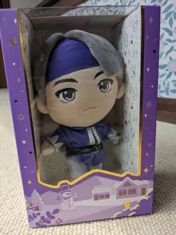 BTS Purple Holidays 봉제 인형 약 20cm