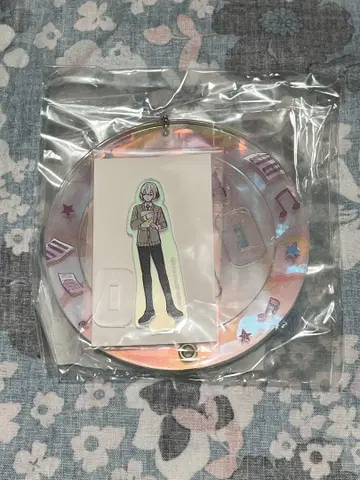 잭 잔느 바스락 오로라 아크릴 키링 화이트 미츠키