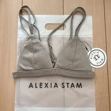 alexiastam 새상품 에코 스웨이드 브라렛