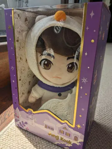 Jung Kook 봉제 인형 Purple Holidays