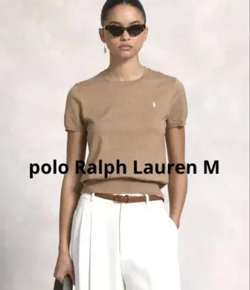 polo 랄프 로렌 코튼 블렌드 숏 슬리브 스웨터 M