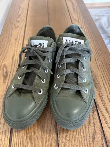 CONVERSE 올스타 로우 컷 카키 4 (23.0cm)