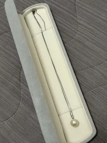 화이트 진주 펜던트 목걸이