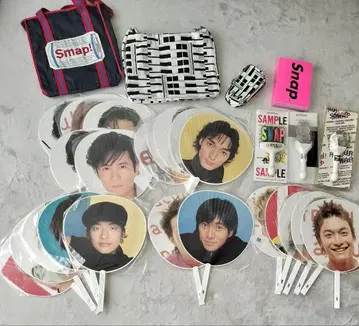 SMAP 굿즈 부채 토트백