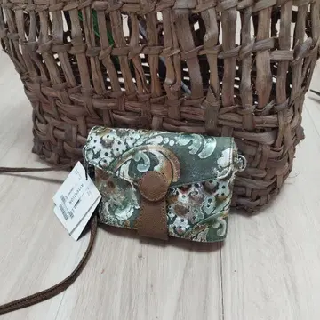 가죽 숄더백