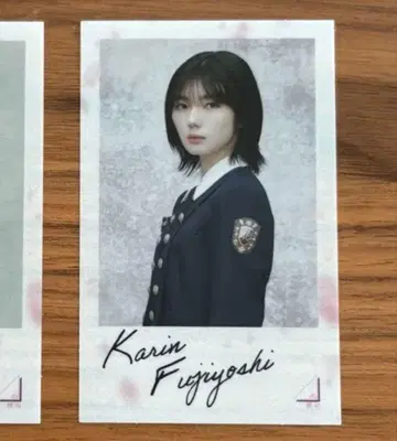사쿠라자카46 후지요시 카린 랜덤 클리어 스티커