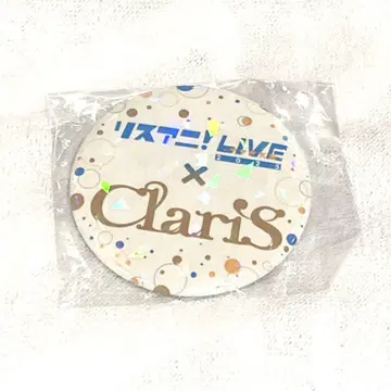 ClariS 리스아니! LIVE 나츠야스미 캔뱃지