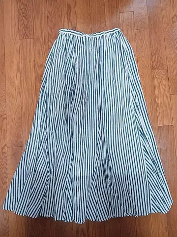 LOUNGEDRESS 코튼 시어 개더 스커트