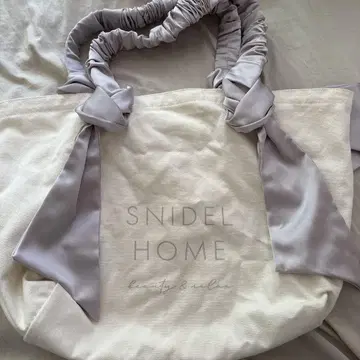 SNIDEL HOME 토트백 오가닉 캠퍼스 토트 BIG