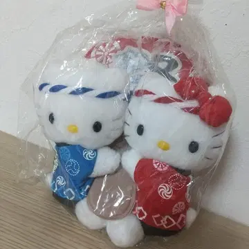 새상품 헬로키티 다니엘 축제 의상 봉제 인형 레트로