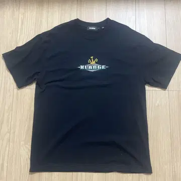 XLARGE 블랙 티셔츠 L 사이즈
