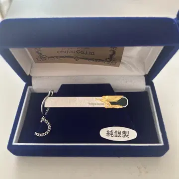 레어템! 새상품급 순은제 트와일라잇 익스프레스 넥타이핀