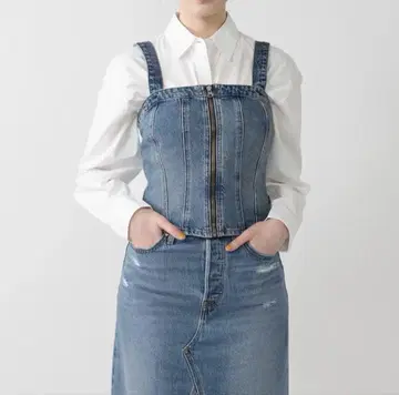 리바이스 데님 뷔스티에