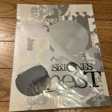 스톤즈 S ix TONES OneST 공식 팜플렛 미사용 새상품