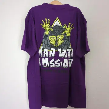 MAN WITH A MISSION 티셔츠 M 사이즈 퍼플