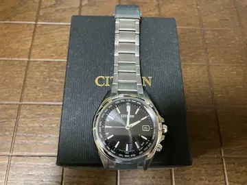 CITIZEN CB1070-56E 아테사 전파 솔라 손목시계 블랙