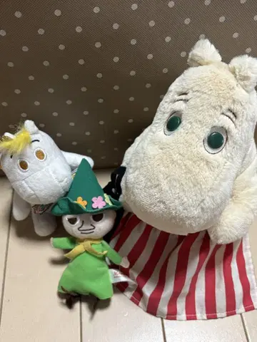 무민 봉제 인형 세트