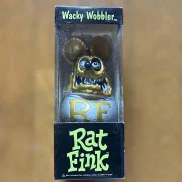FUNKO wacky wobbler 보빙 헤드 RatFink 골드