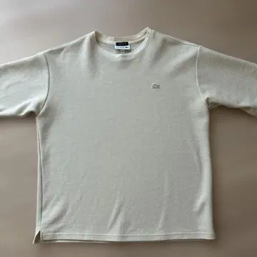 라코스테 LACOSTE 티셔츠 아이보리색