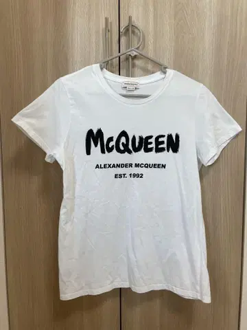Alexander McQueen 화이트 티셔츠