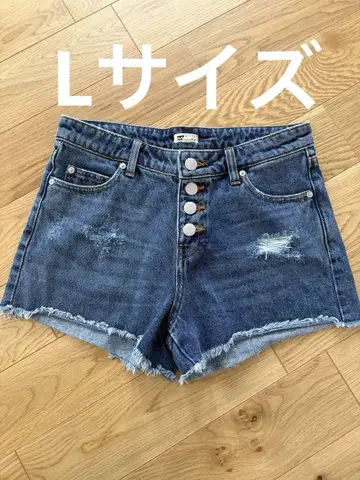 Billabong 다크 블루 데님 숏 팬츠 L 사이즈