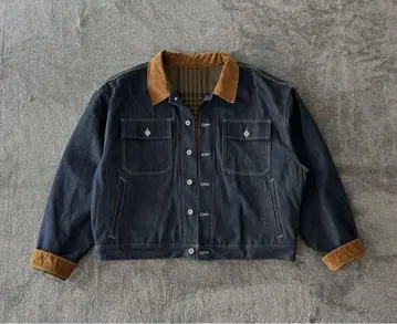 YEEZY 시즌 6 데님 플란넬 재킷 L
